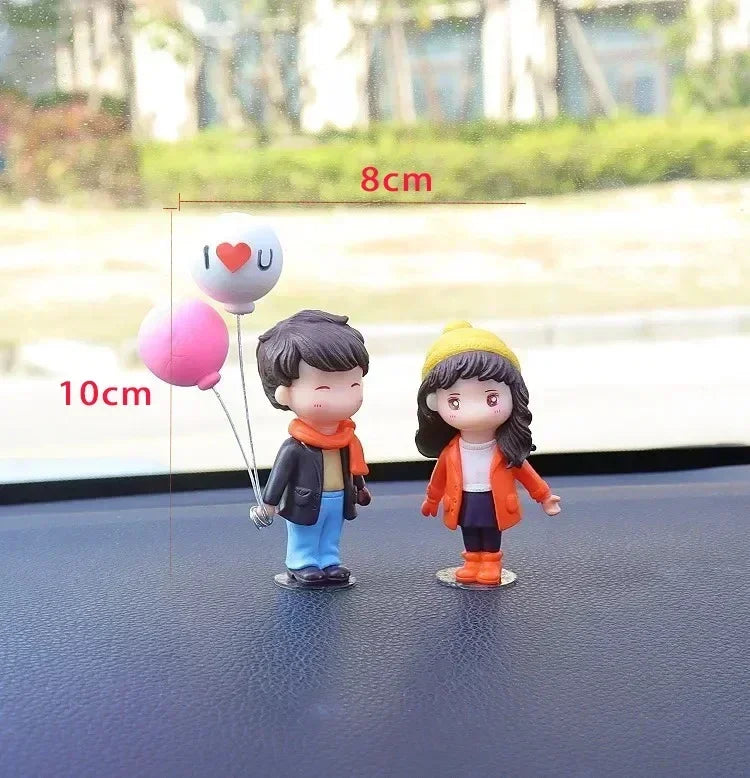 Car Accessories Interior Woman Ornament Cute