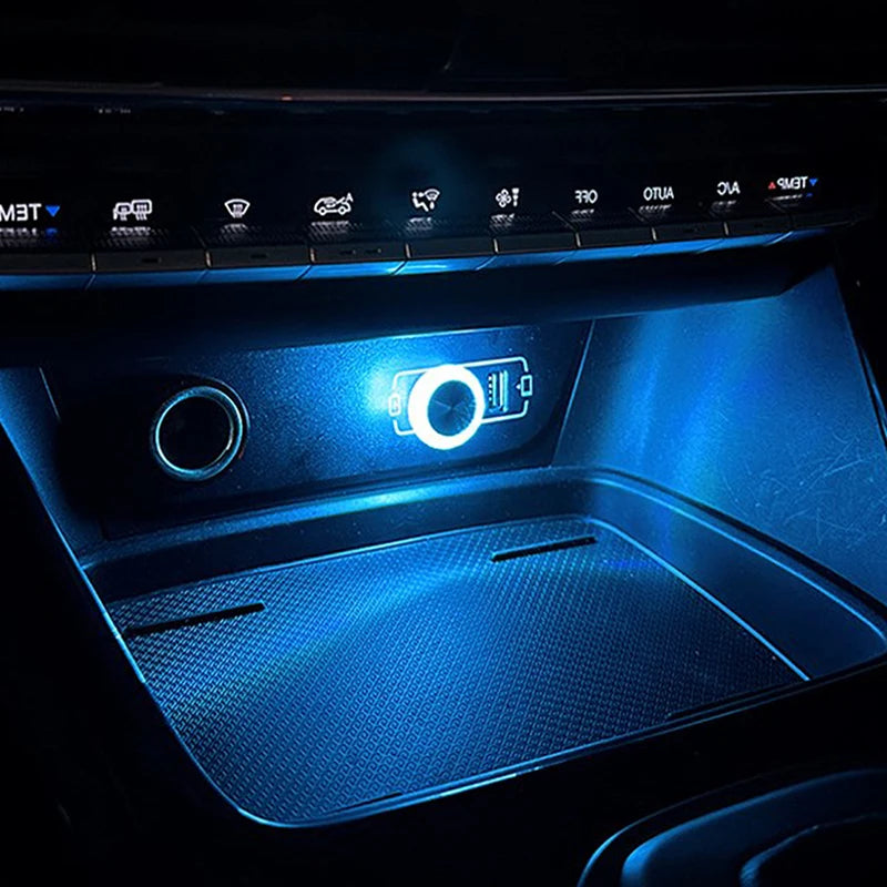 Portable Car USB Ambient Light Mini LED Decorative