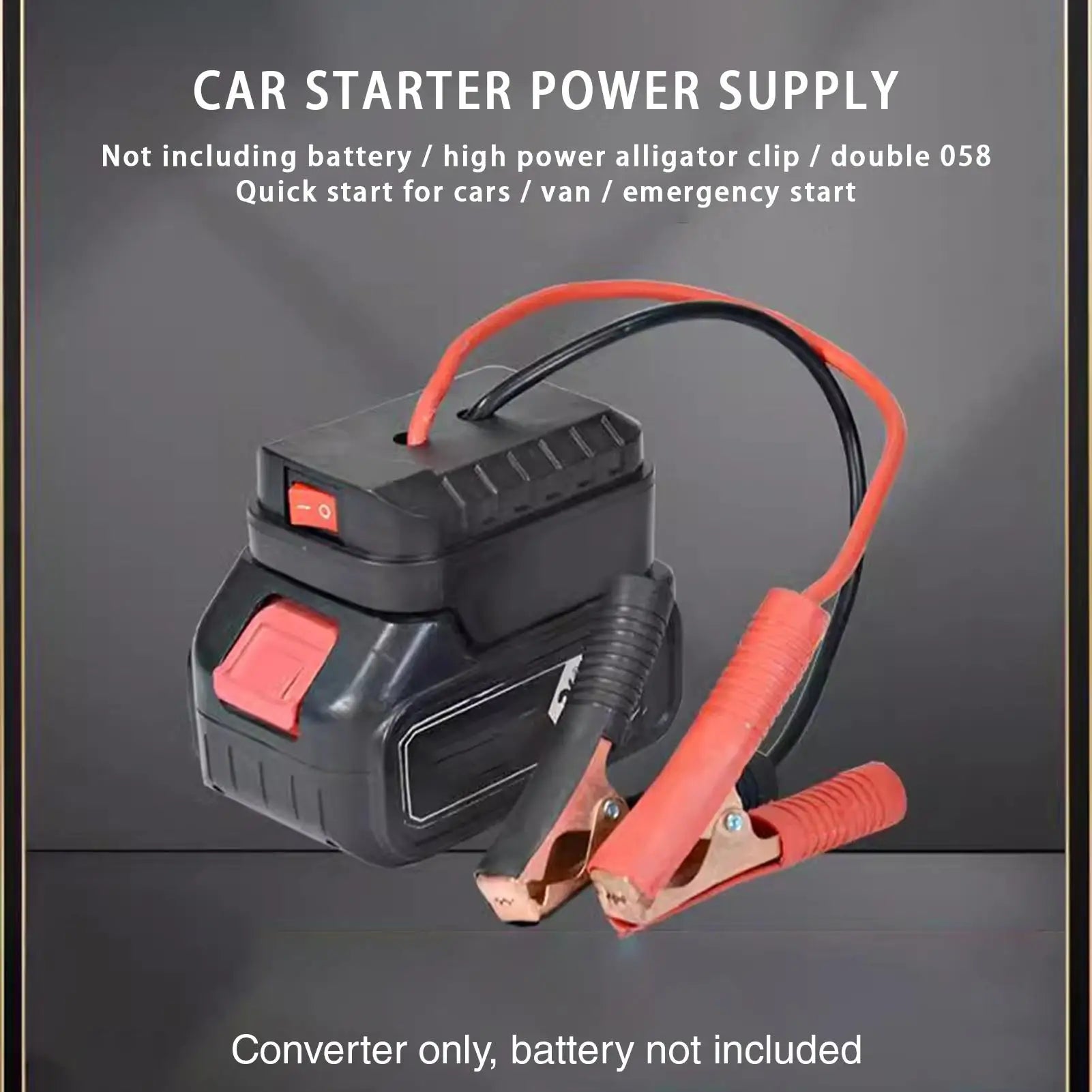 Portable Car Battery Jump Starter Jump Box