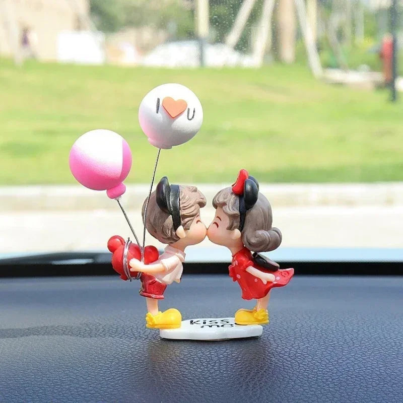 Car Accessories Interior Woman Ornament Cute