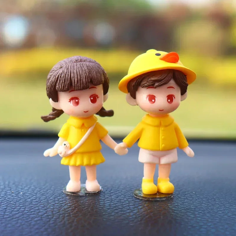 Car Accessories Interior Woman Ornament Cute
