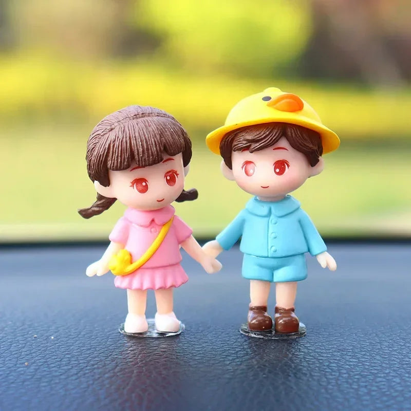 Car Accessories Interior Woman Ornament Cute