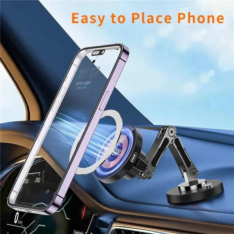 Magnetic Car Wireless Charger Stand Magnet Car Moun