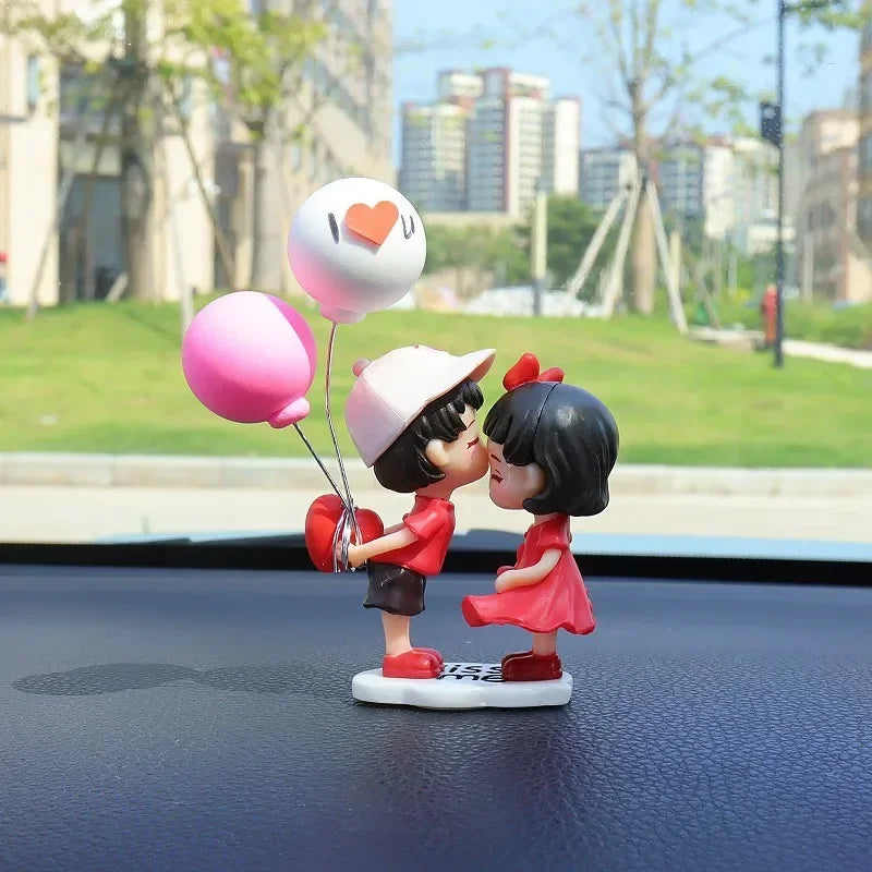 Car Accessories Interior Woman Ornament Cute