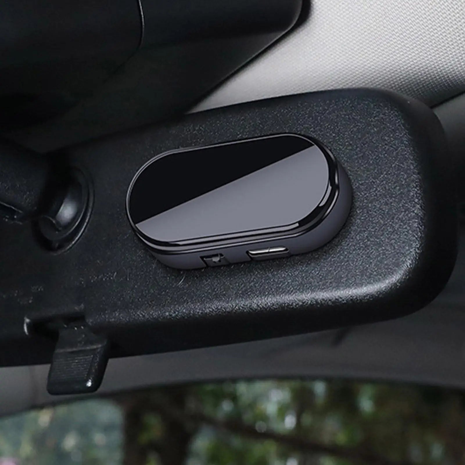 Car solar anti-theft light auto interior warning light LED