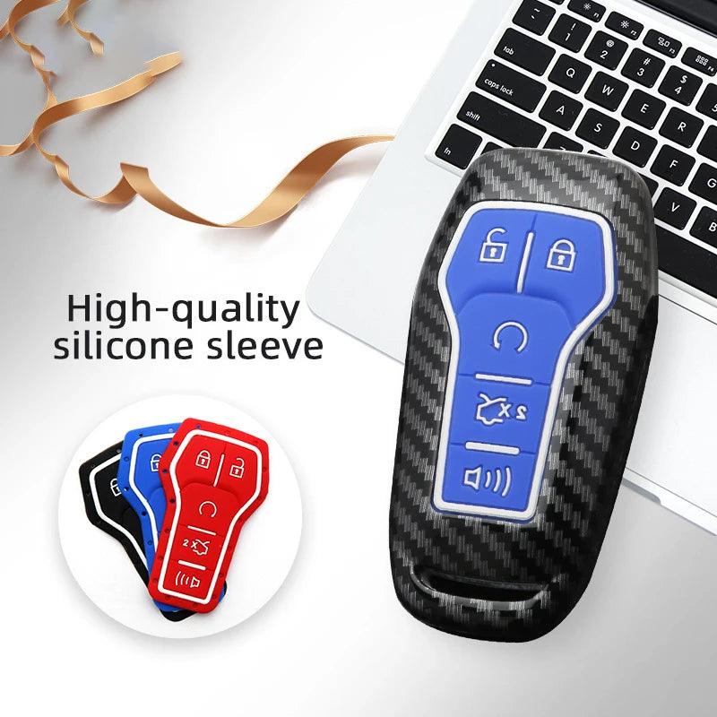 Carbon Fiber Car Key Case