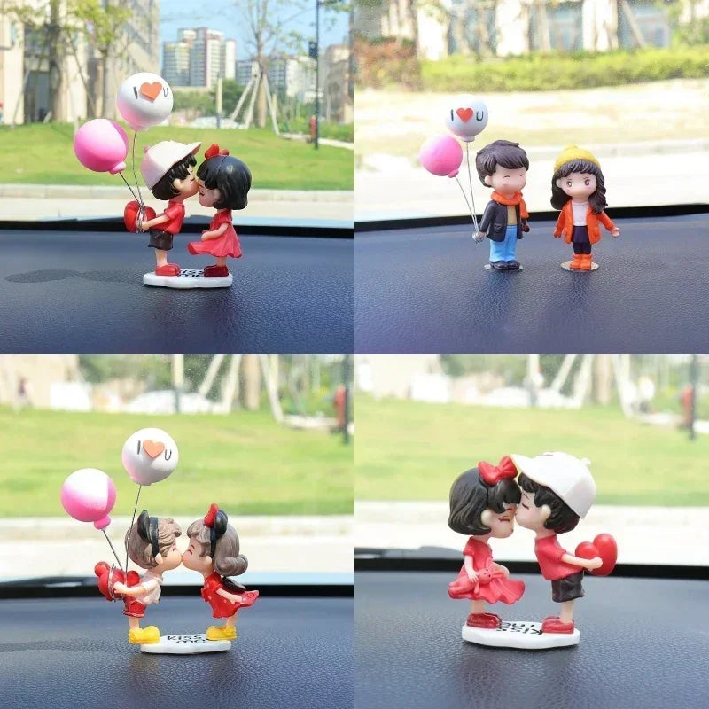 Car Accessories Interior Woman Ornament Cute