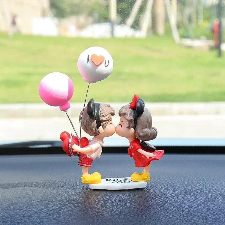 Car Accessories Interior Woman Ornament Cute