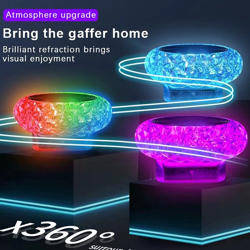 Portable Car USB Ambient Light Mini LED Decorative