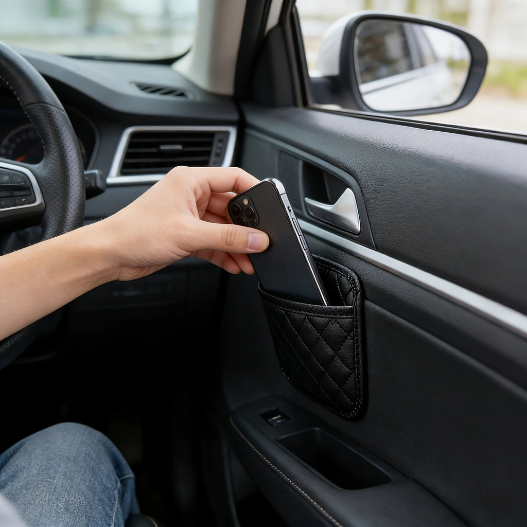 CAR ACCESSORIES MEN - 1 PIECE PU LEATHER
