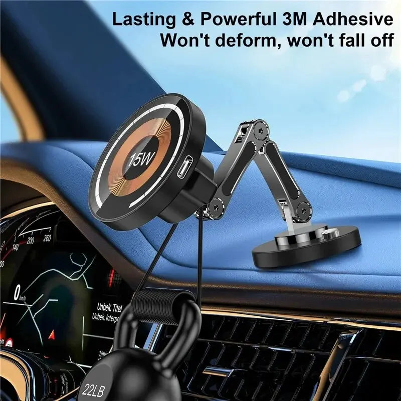 Magnetic Car Wireless Charger Stand Magnet Car Moun