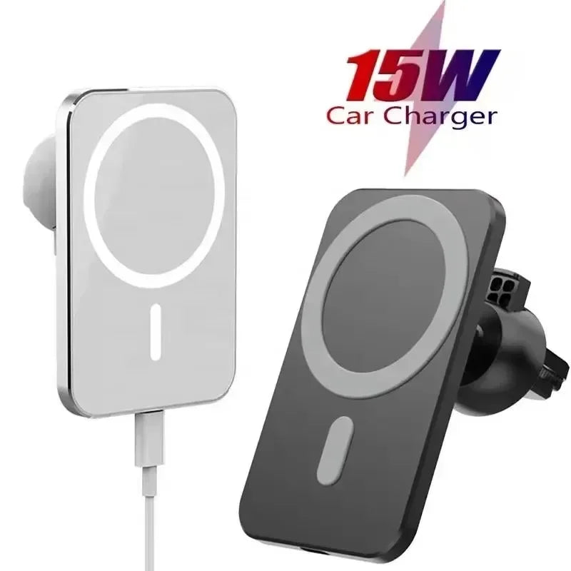 For IPhone Car Charging 15W Magnetic Wireless Charger Magsafe