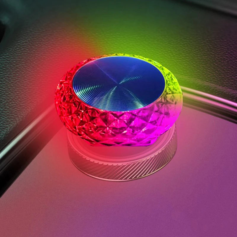 Portable Car USB Ambient Light Mini LED Decorative